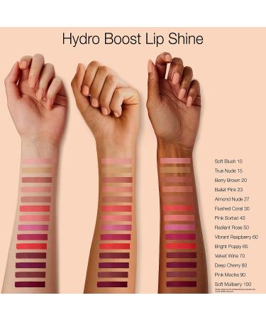 Neutrogena Hydro Boost Hydrating Lip Shine - Flushed Coral - 0.10 oz - Buy Online on SooperMarket.com
