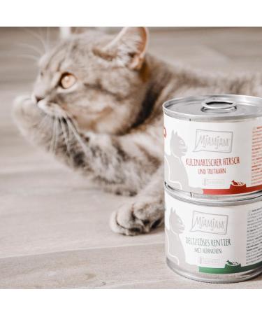 Mjamjam Quetschie - Delicious Reindeer & Turkey with Cranberries | 12x125g Packs - International Shipping - Buy Online on SooperMarket.com