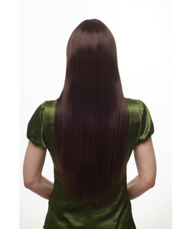Buy WIG ME UP Lady's Long Straight Wig with Middle Parting - Brown Mix Mahogany H7623-2T33 | International Shipping Available - Buy Online on SooperMarket.com