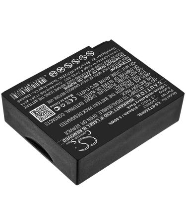 Replacement Battery Compatible with Eartec HUB Hub Systems Ultralite Part Number: LX600LI 810mAh/3.7V