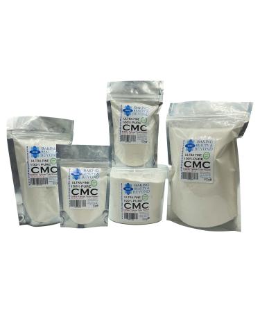 Baking Beauty and Beyond Powerful Edible Tylose Tylo Pure CMC Powder - Gum Tragacanth Glue Powder for Fondant Gluten Free Gum Powder Perfect for Cake Frosting Icing Sugar Paste - 600gm 600g (Pack of 1)