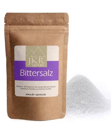 JKR Spices Bittersalz 250g |Epsom salt in food quality |Magnesium Sulfate Food Grade |MGSO4 in the CO neutral lockable bags 250 gr