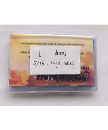 ORRANNI Stainless Steel Archery Field Points 100/125 Grains (1 Dozen) 5/16 - Bullet Shaped - Screw-in Archery Field Tips - Buy Online on SooperMarket.com