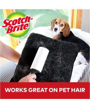 Scotch-Brite Mini Lint Roller - 24 Rollers 30 Sheets Each 720 Total - Perfect for Pet Hair & Dust - International Shipping Available - Buy Online on SooperMarket.com