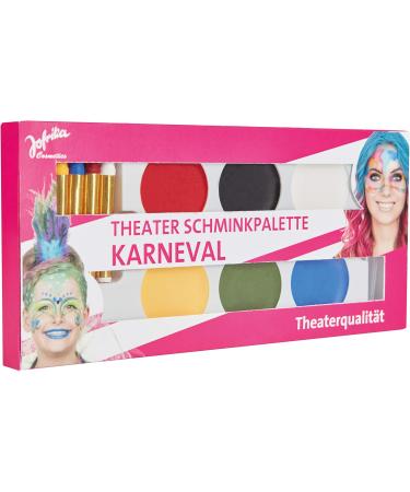 Jofrika Theater Makeup Palette - Professional Quality for Stage & Special Effects | International Shipping Available - Buy Online on SooperMarket.com