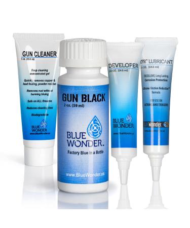 Blue Wonder Gun Black - 2 oz Firearm Refinishing Kit