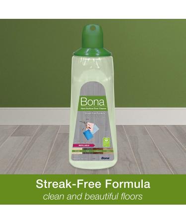 Bona Hard-Surface Floor Cleaner Refillable Spray Mop Cartridge  for Stone Tile Laminate and Vinyl LVT/LVP  34 Fl Oz 34oz Cartridge - Buy Online on SooperMarket.com