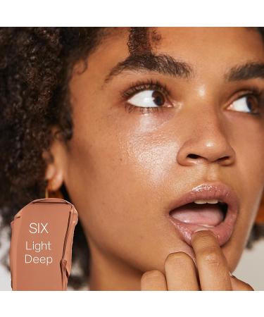 Saie Slip Tint SPF 35 Tinted Moisturizer - Shade Six (1.35 oz) | Light Coverage + Broad Spectrum Zinc Oxide Sunscreen - Buy Online on SooperMarket.com