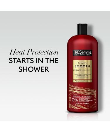 TRESemm Keratin Smooth Shampoo 28 oz | Transform Unruly Hair | Lamellar-Discipline Formula - International Shipping Available - Buy Online on SooperMarket.com