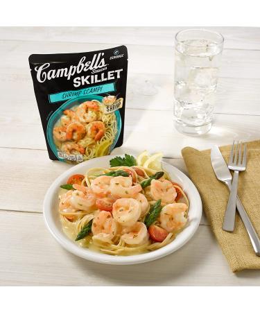 Campbell's Skillet Sauces Shrimp Scampi 11oz Can - Pack of 6 | Delicious Seafood Dish - Buy Online on SooperMarket.com
