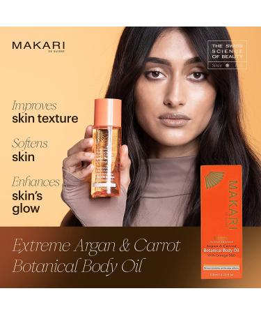 MAKARI Extreme Active Botanical Body Oil - 125ml | Softens, Conditions, Hydrates & Rejuvenates Skin | Fades Marks, Blemishes & Spots | For All Skin Types - Buy Online on SooperMarket.com