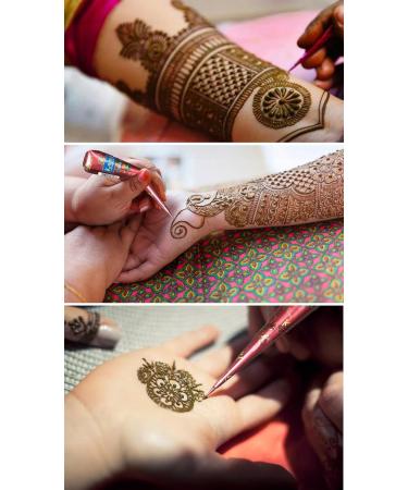 HANUMAN STORE Kaveri Henna 100% Natural Mehendi Cone 4 x 25 g No Chemicals No PPD - Buy Online on SooperMarket.com