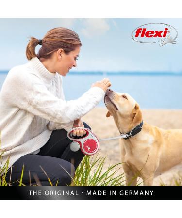 Buy Flexi Dog Leash - Extendable Soft Handle 3/5/8m 20kg Capacity Red Small - International Shipping - Buy Online on SooperMarket.com
