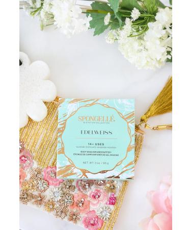 Buy Spongelle Edelweiss Elevation Boxed Flower Sponge | Luxurious Bath Experience | Free International Shipping - Buy Online on SooperMarket.com
