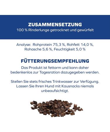 Schwenner Pet Food - Dried Training Bites for Dogs | 1000g Beef Cattle Lung Treats - Buy Online on SooperMarket.com