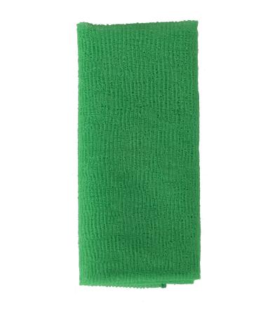 KAKOOI Long Exfoliating Nylon Bath Cloth/Towel  Magic Shower Washcloth For Body  35 inches(1PCS  Green)
