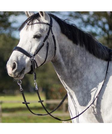 QHP Bitless Bridle Sunna - Pony Size Black | International Shipping Available - Buy Online on SooperMarket.com