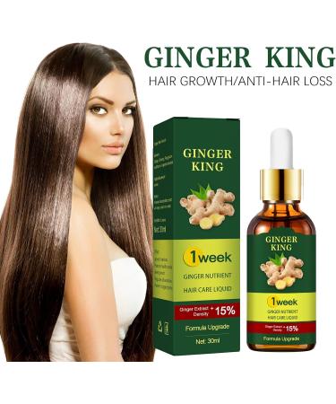 Ginger Oil Hair Growth Natural Hair Density Essential Oil Skin 100% Pure Essential Oil Aromatherapy Repair Skin Hair Growth Oil Strengthens Hair (Ginger 30 ml) B - Buy Online on SooperMarket.com