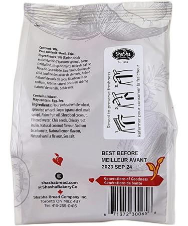 ShaSha Co. Coconut Chia Snap Cookie Bags - Buy Online on SooperMarket.com