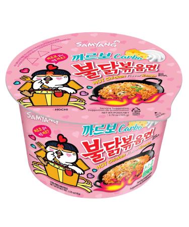 Samyang Hot Chicken Flavor Ramen Carbonara Big Bowl 105g
