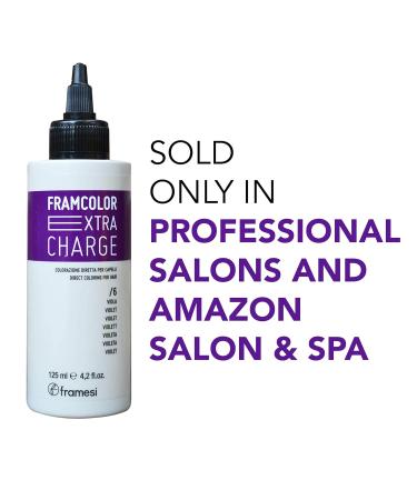 Framesi Framcolor Extra Charge Violet - 4.2 fl oz Color Refreshing Hair Treatment | International Shipping Available - Buy Online on SooperMarket.com