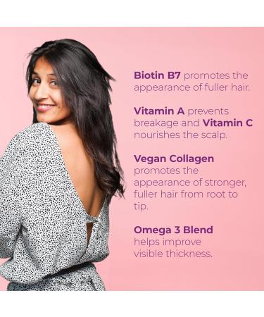 Soapbox Oh My Growth Lengthening Vitamin Booster Treatment - Biotin Vegan Collagen & Vitamins A & C 5oz | Vegan & Cruelty-Free Hair Growth Solution for All Hair Types - Buy Online on SooperMarket.com