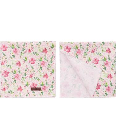 Lionet Paws Dog Bandana - Pink Flower Triangular Scarf for Small Medium & Large Dogs | Stylish Headscarf for Pets (Pack of 1) - Buy Online on SooperMarket.com