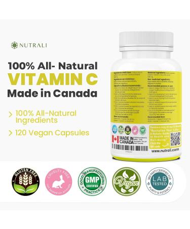 MAXIMUM POTENCY 1000mg Vitamin C Capsules Vital Immune Support Powerful Antioxidant Healthy Skin Bones and Teeth Helps Metabolize Nutrients Slow Release Vegan Gluten Free. 360 Easy to Swallow Capsules. 3 Packs 360 count (Pack of 1) - Buy Online on SooperMarket.com