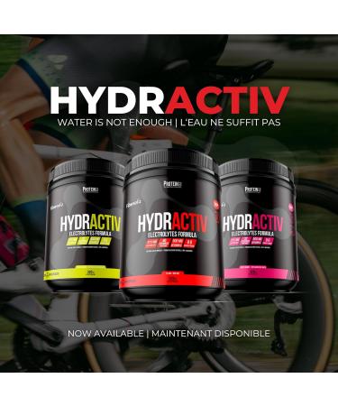 ProteinCo | Hydractiv | 1711mg of Electrolyte Powder | Fibersol-2 & Himalayan Pink Salt | Stevia | Sugar Free (320 g Berry Burst) Berry Burst 320 g - Buy Online on SooperMarket.com