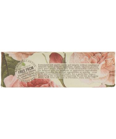 Nesti Dante Romantica Exhilarating Natural Soap - Florentine Rose & Peony 250g - Buy Online on SooperMarket.com
