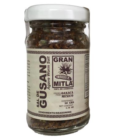 Gran Mitla Sal de Gusano 50 Gram Jar 1.76 Ounce (Pack of 1)