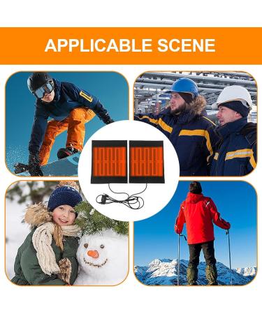 Teksome Silicone Heating Pillows - Waterproof USB Heated Seat Cushion with 3 Adjustable Temperatures for Cold Weather - Shop Internationally! - Buy Online on SooperMarket.com