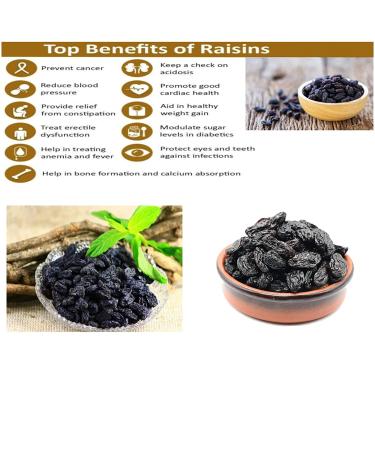 California Black Jumbo Raisins - Premium Quality 2lb Resealable Bag - Buy Online on SooperMarket.com
