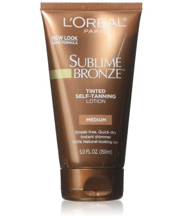L'oreal Paris Sublime Bronze Tinted Lotion, 5 Ounces (Pack of 3)