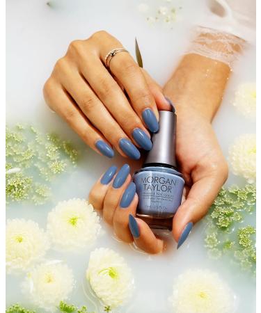 Morgan Taylor Pure Beauty Collection Pastel Spring Nail Lacquer - Test The Waters - Buy Online on SooperMarket.com