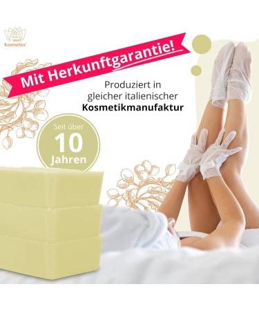 Kosmetex Wellness Paraffin Bath for Hands & Feet | Relaxation & Moisturizing | 4x 500ml Paraffin Wax Blocks for Wax Heaters - Buy Online on SooperMarket.com