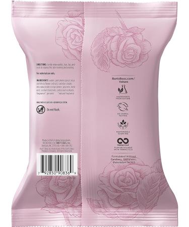 Burt's Bees 3-in-1 Hydrating Micellar Cleansing Towelettes with Rose Water - 30 Count (Pack of 3) | For All Skin Types - Buy Online on SooperMarket.com