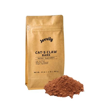 Jovvily Cat's Claw Bark - 1lb - Herbal Supplement - Earthy Taste