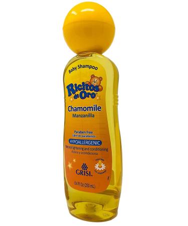 Ricitos de Oro Chamomile Baby Shampoo 8.4 Fl Oz - Hypoallergenic Tear Free Formula with Chamomile Extract - Buy Online on SooperMarket.com