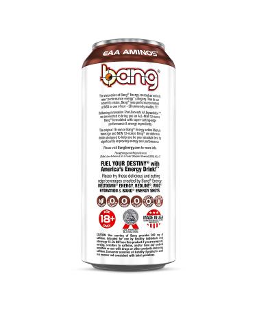 Bang Energy Sweet Ice Tea Sugar-Free Energy Drink 16oz (Pack of 12) - Original Flavor - Buy Online on SooperMarket.com