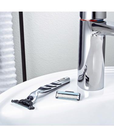 Buy Gillette Mach3 Men's Razor Blades - 10 Blade Refills for Smooth Shaving | International Shipping Available - Buy Online on SooperMarket.com