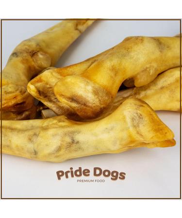 Premium Lamb Bone Chews for Dogs - 5 Odorless Pieces | 100% German Quality | PrideDogs - Buy Online on SooperMarket.com
