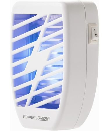 Electric Indoor Bug Zapper - Portable Plug-In Mosquito & Fly Zapper for Home - Removes Insects, Bugs, Gnats, Moths - White (1 Pack) - Buy Online on SooperMarket.com
