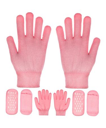 2 Sets Spa Moisturizing Socks Gloves Cotton Dropshipping