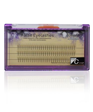 Scala 3 Roots Soft Black C Curl 0.07mm Individual Mink Eyelashes Cluster (9mm) - Buy Online on SooperMarket.com