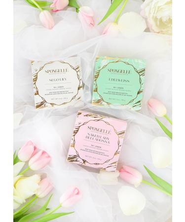 Buy Spongelle Edelweiss Elevation Boxed Flower Sponge | Luxurious Bath Experience | Free International Shipping - Buy Online on SooperMarket.com