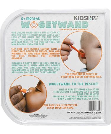 Wogeywand - The Safe and Easy to Use Dual End Wand for Wax and Bogeys for Babies and Toddlers - Buy Online on SooperMarket.com