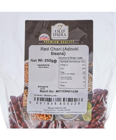 Old India Red Chori (Adzuki Beans) 250g - Premium Quality Beans for Healthy Cooking - Buy Online on SooperMarket.com