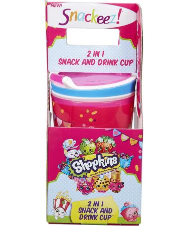 Shopkins Snackeez 2-in-1 Snack and Drink Cup - Convenient Snacking Solution - Buy Online on SooperMarket.com
