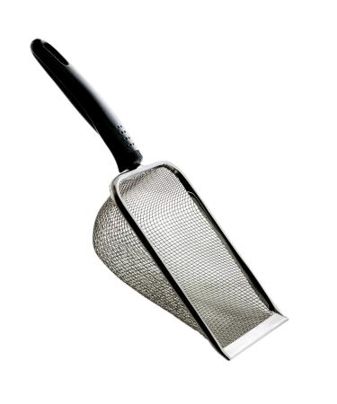 TropicShop Terrarium Metal Shovel for Reptile Waste Sand Sieve Pooper Shovel for Terrarium Cleaning